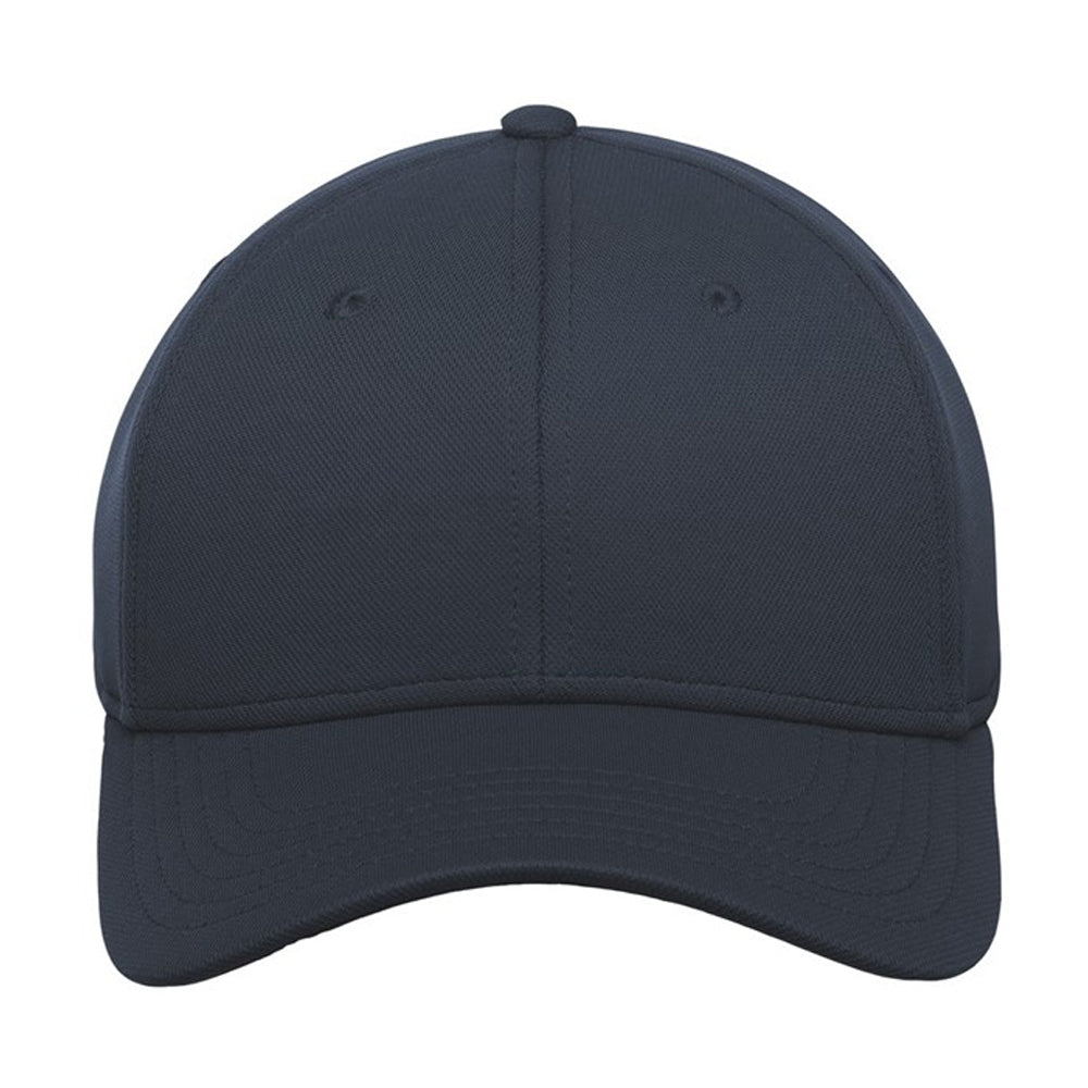 Navy - Side - Atlantis Headwear Unisex Adult Skye 6 Panel Recycled Structured Baseball Cap