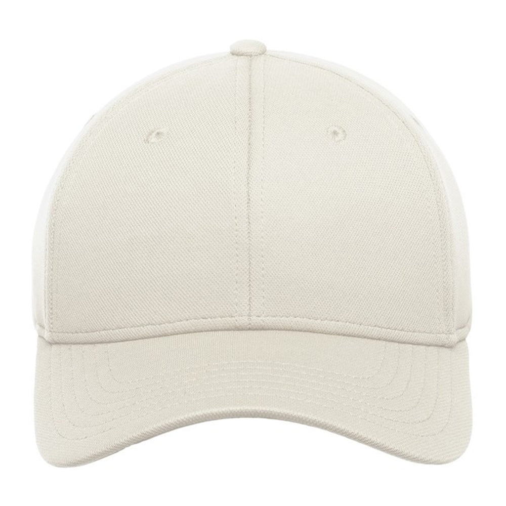 Coconut Milk - Side - Atlantis Headwear Unisex Adult Skye 6 Panel Recycled Structured Baseball Cap