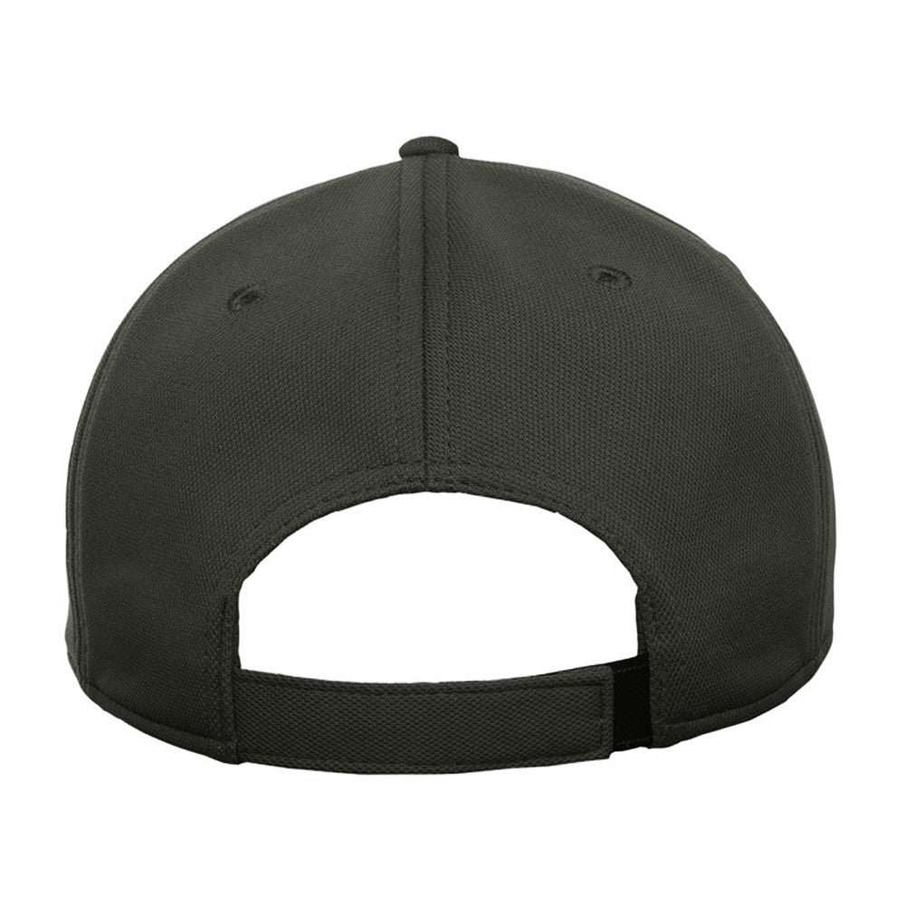 Dark Grey-White - Back - Atlantis Headwear Unisex Adult Paka 5 Panel Recycled Structured Baseball Cap