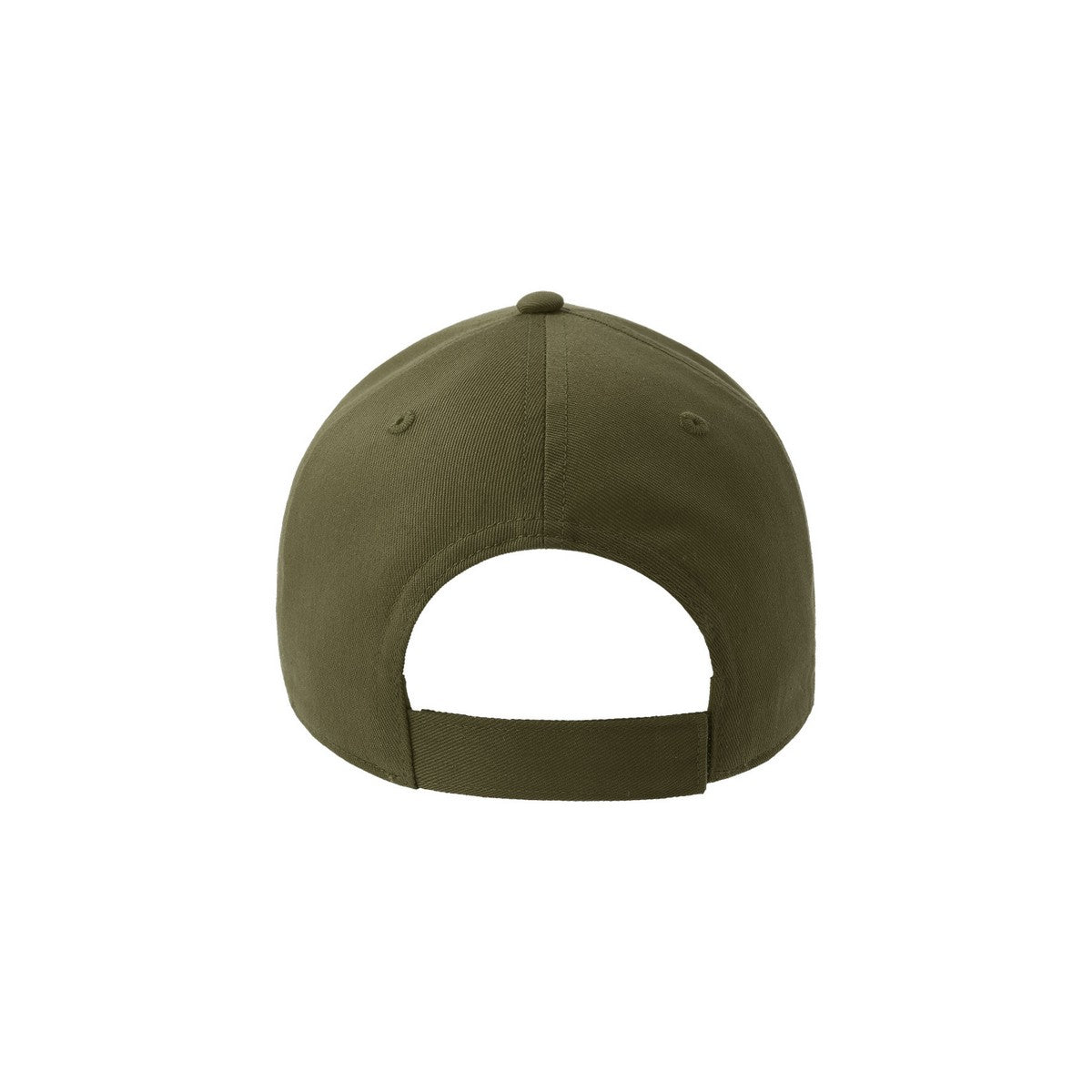Olive - Back - Atlantis Headwear Unisex Adult Egon Structured Baseball Cap
