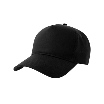 Black - Front - Atlantis Headwear Unisex Adult Egon Structured Baseball Cap