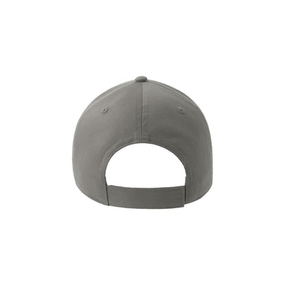 Grey - Back - Atlantis Headwear Unisex Adult Egon Structured Baseball Cap