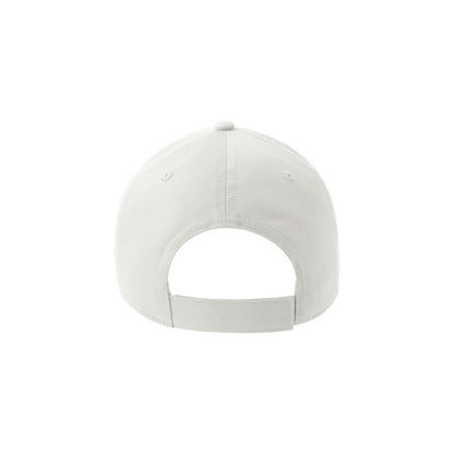 White - Back - Atlantis Headwear Unisex Adult Egon Structured Baseball Cap