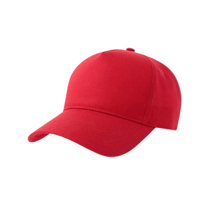 Red - Front - Atlantis Headwear Unisex Adult Egon Structured Baseball Cap