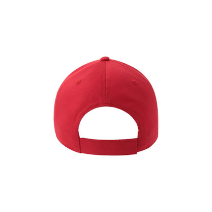Red - Back - Atlantis Headwear Unisex Adult Egon Structured Baseball Cap