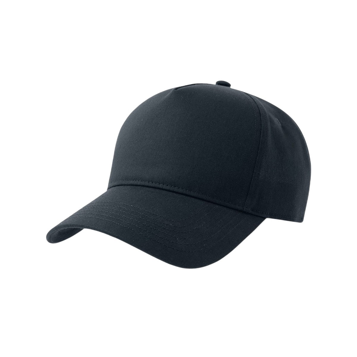 Navy - Front - Atlantis Headwear Unisex Adult Egon Structured Baseball Cap