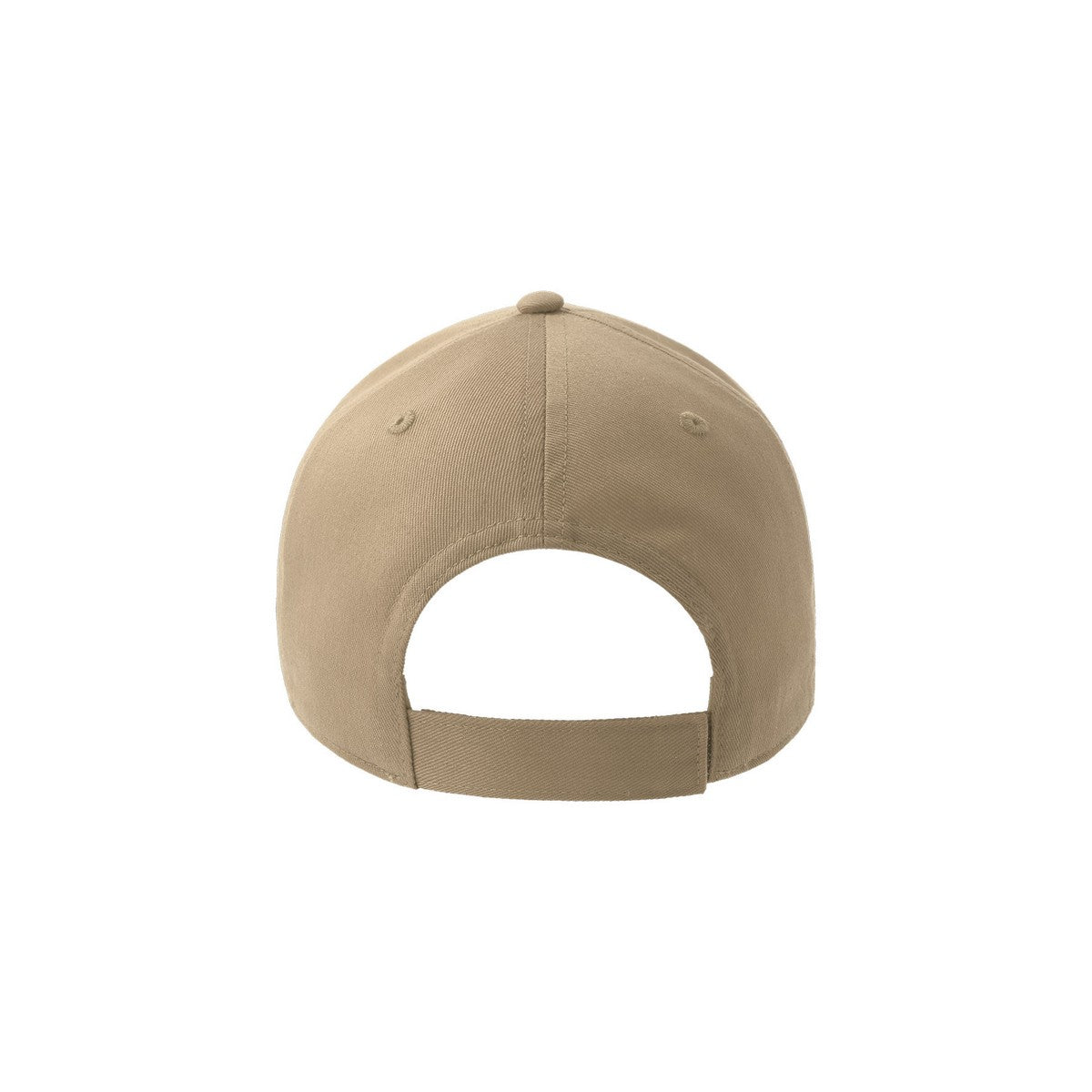 Khaki - Back - Atlantis Headwear Unisex Adult Egon Structured Baseball Cap