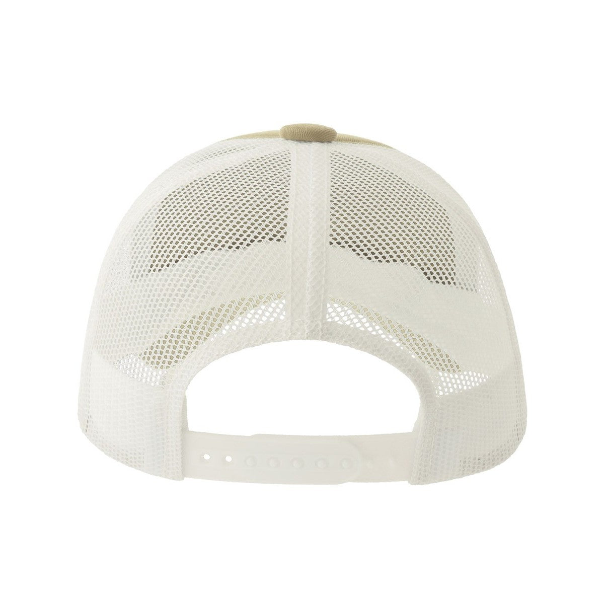 Khaki Brown - Back - Atlantis Headwear Unisex Adult Record-S 5 Panel Recycled High Profile Trucker Cap