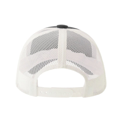 Dark Grey - Back - Atlantis Headwear Unisex Adult Record-S 5 Panel Recycled High Profile Trucker Cap