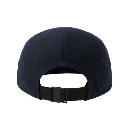 Navy - Back - Atlantis Unisex Adult Darwin Canvas Camper Cap