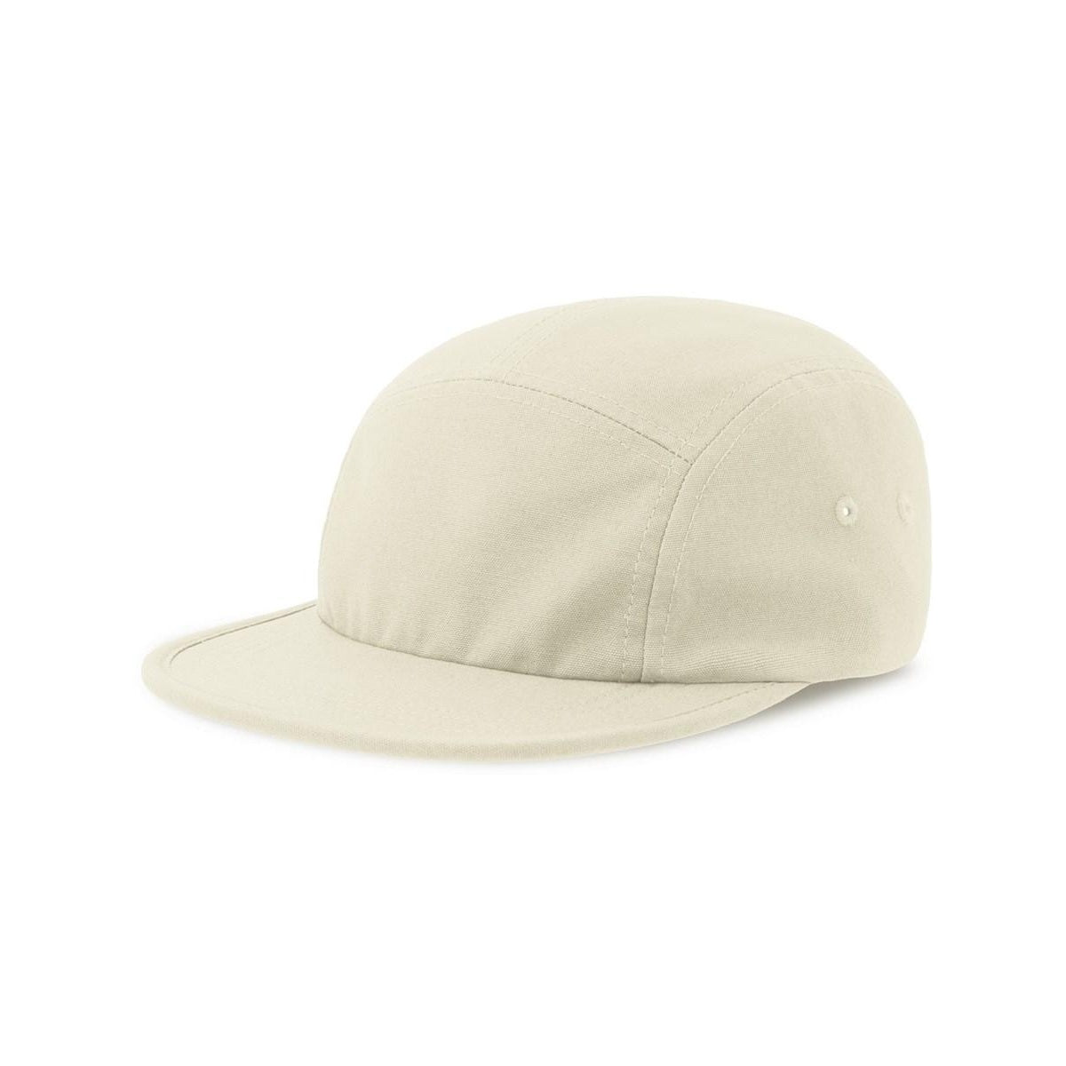 Off White - Front - Atlantis Unisex Adult Darwin Canvas Camper Cap