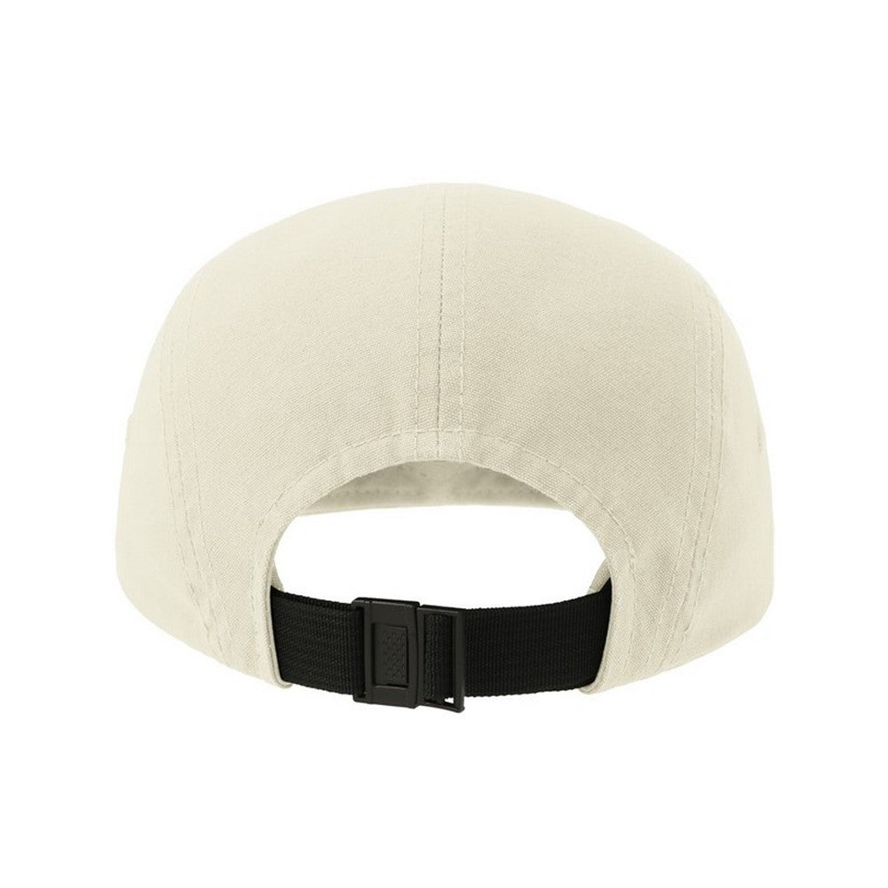 Off White - Back - Atlantis Unisex Adult Darwin Canvas Camper Cap