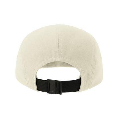 Off White - Back - Atlantis Unisex Adult Darwin Canvas Camper Cap
