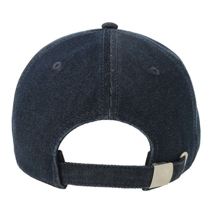 Dark Denim - Back - Atlantis Unisex Adult 5 Panel Unstructured Cap