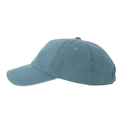 Light Denim - Side - Atlantis Unisex Adult 5 Panel Unstructured Cap