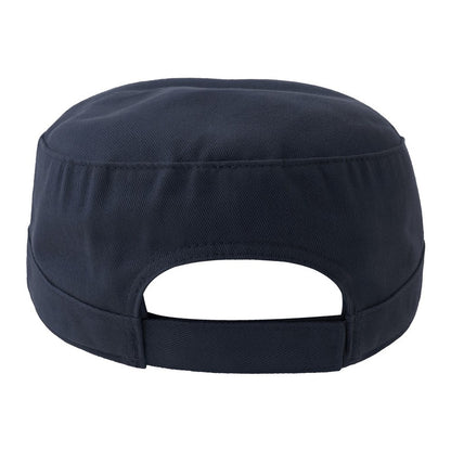 Navy - Back - Atlantis Unisex Adult Tank S Curved Organic Unstructured Cap