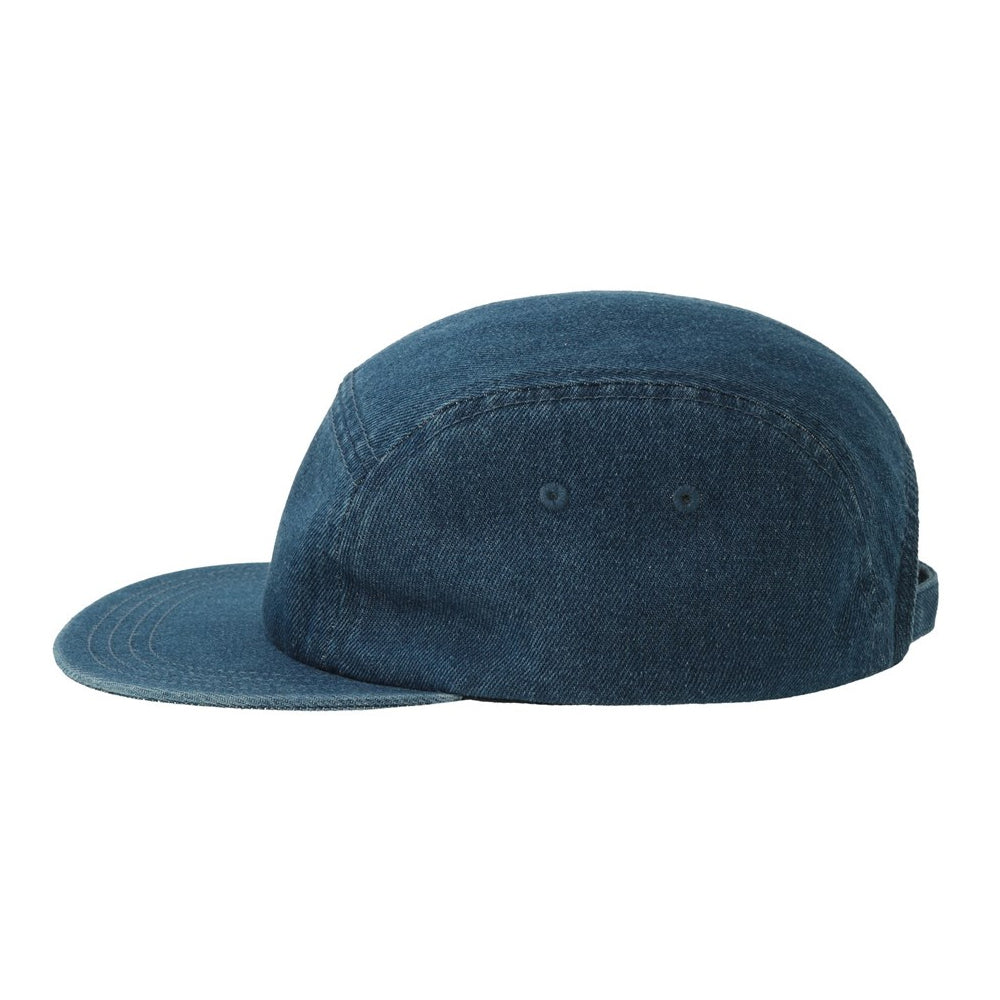 Denim - Side - Atlantis Unisex Adult Ruby Unstructured Camper Cap
