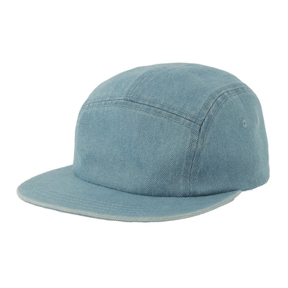 Light Denim - Front - Atlantis Unisex Adult Ruby Unstructured Camper Cap