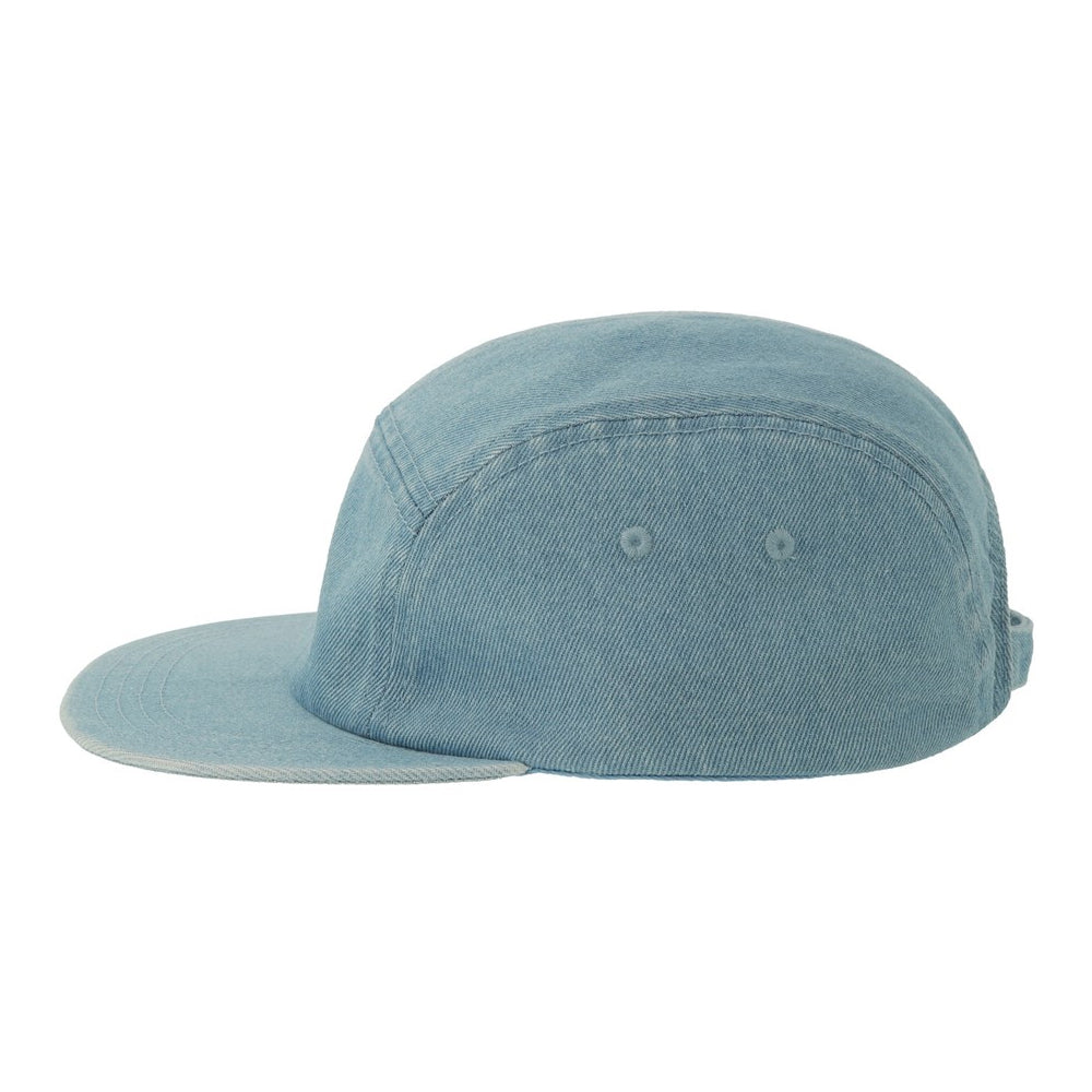 Light Denim - Side - Atlantis Unisex Adult Ruby Unstructured Camper Cap