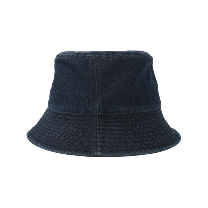 Dark Denim - Back - Atlantis Unisex Adult Dana Denim Look Unstructured Bucket Hat