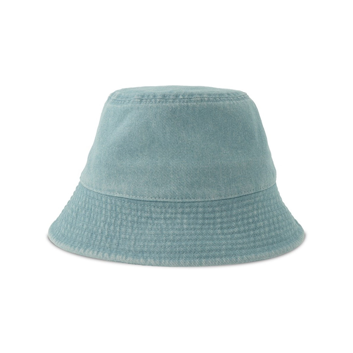 Light Denim - Front - Atlantis Unisex Adult Dana Denim Look Unstructured Bucket Hat