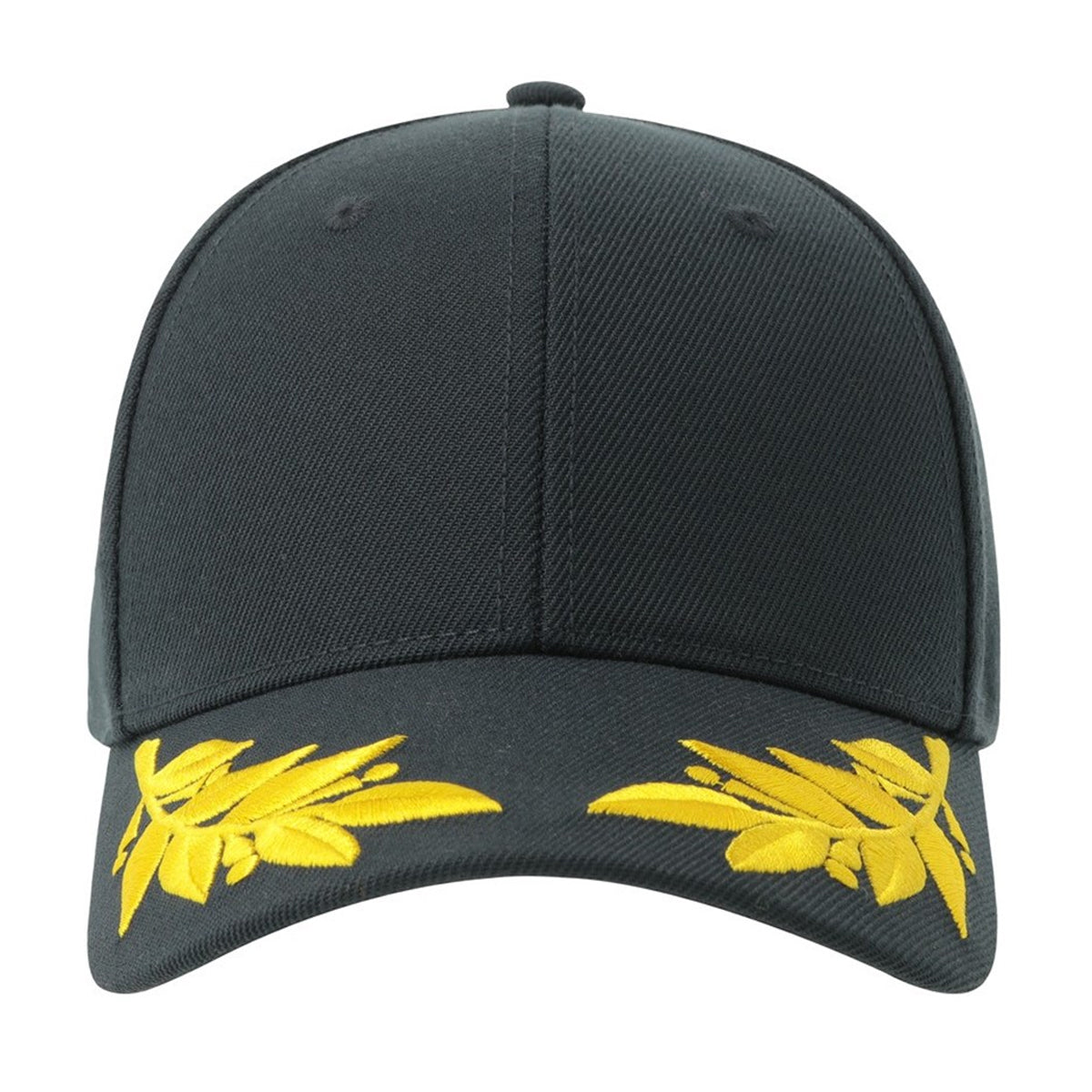 Navy - Front - Atlantis Unisex Adult Winner S 6 Panel Structured Baseball Cap