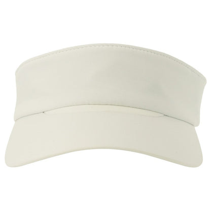 White-Black - Front - Atlantis Unisex Adult Teide Recycled Visor