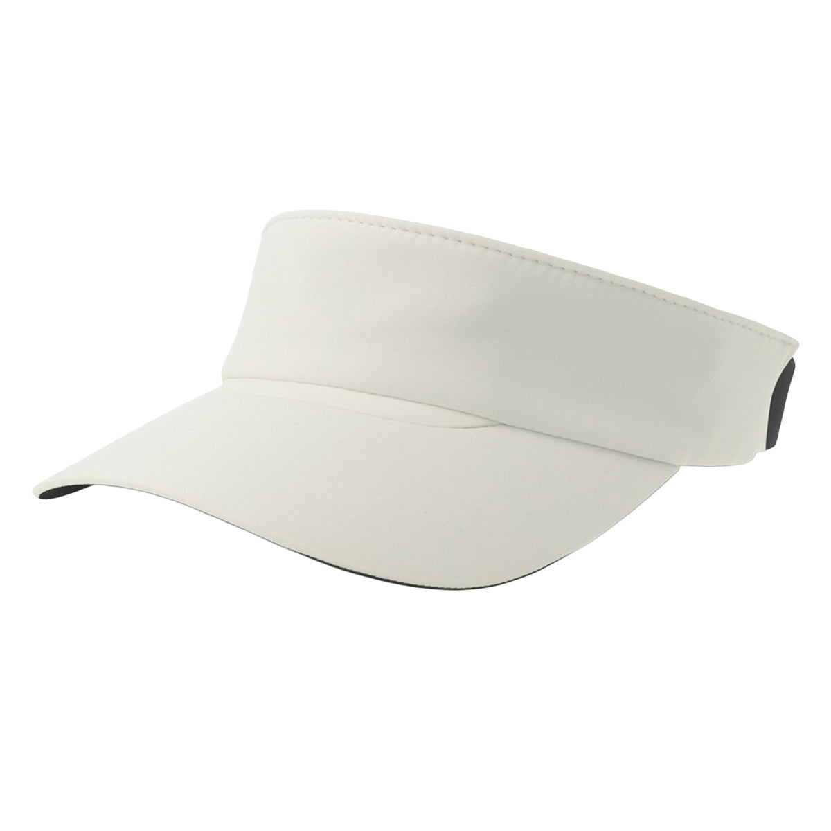 White-Black - Back - Atlantis Unisex Adult Teide Recycled Visor