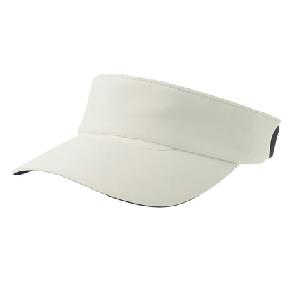 White-Black - Back - Atlantis Unisex Adult Teide Recycled Visor