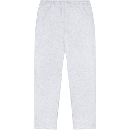 Ash Grey - Back - Casual Classics Unisex Adult Core Combed Cotton Split Hem Jogging Bottoms