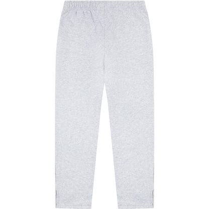 Ash Grey - Front - Casual Classics Unisex Adult Core Combed Cotton Split Hem Jogging Bottoms