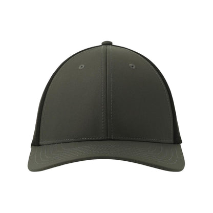 Dark Grey-Black - Front - Atlantis Unisex Adult Acnila Trucker Cap