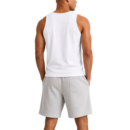 White - Back - Casual Classics Mens Combed Cotton Regular T-Shirt