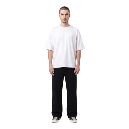 White - Side - Casual Classics Unisex Adult Combed Cotton T-Shirt