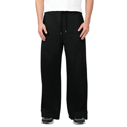 Black - Front - Casual Classics Unisex Adult Loose Fit Jogging Bottoms