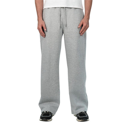 Ash Grey - Front - Casual Classics Unisex Adult Loose Fit Jogging Bottoms