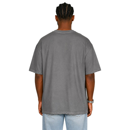 Acid Charcoal - Back - Casual Classics Unisex Adult Combed Cotton Regular T-Shirt