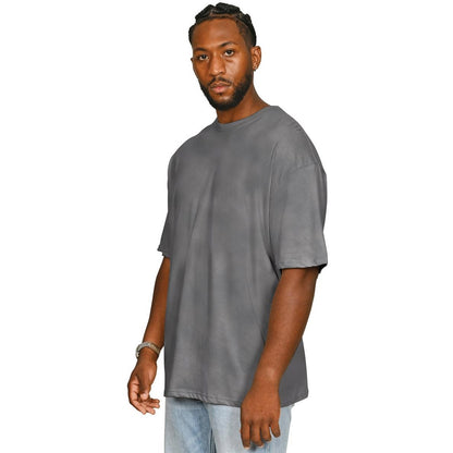 Acid Charcoal - Side - Casual Classics Unisex Adult Combed Cotton Regular T-Shirt