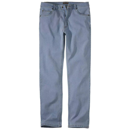 Blue - Front - Atlas For Men Mens Stretch Regular Jeans