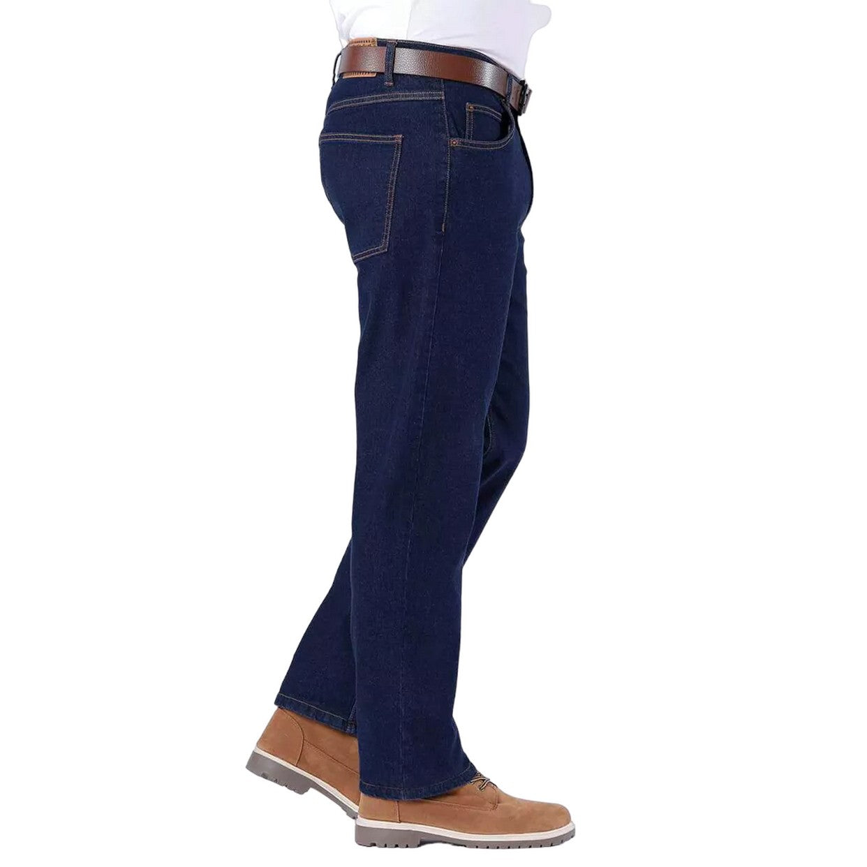 Blue - Back - Atlas For Men Mens Denim Jeans