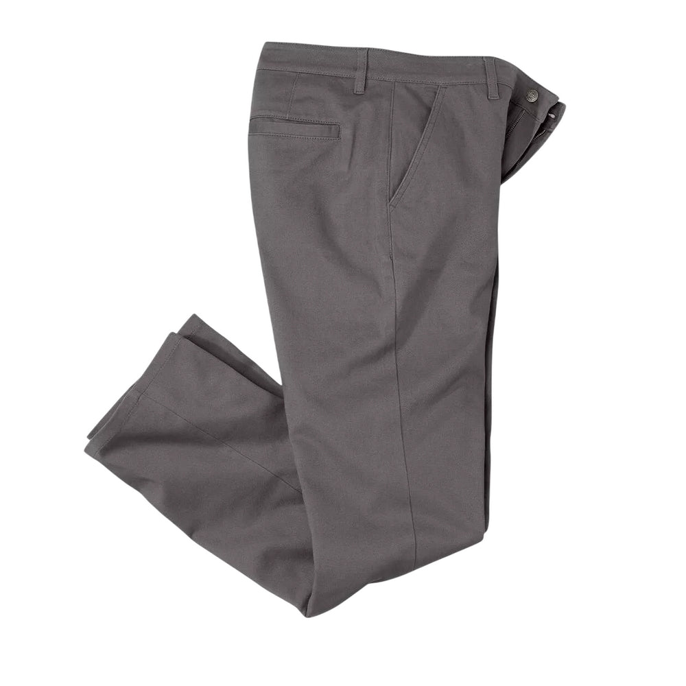 Grey - Front - Atlas For Men Mens Straight Leg Chinos