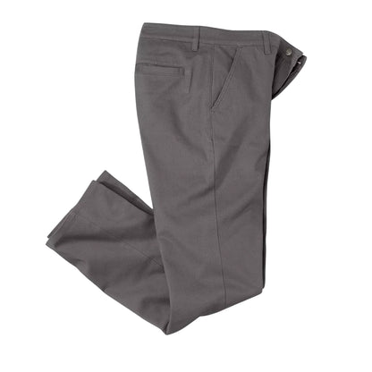 Grey - Front - Atlas For Men Mens Straight Leg Chinos
