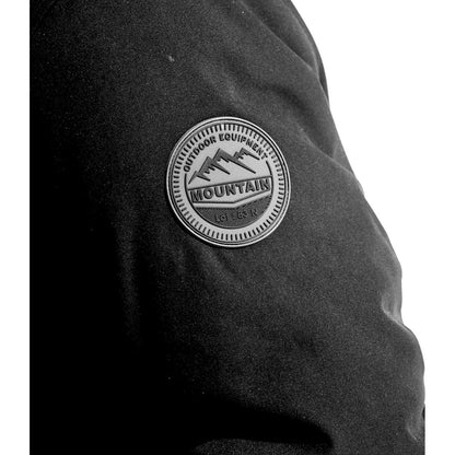 Black - Side - Atlas For Men Mens Softshell Hooded Parka