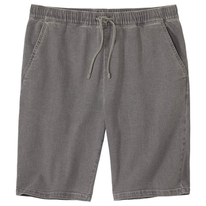 Grey - Front - Atlas For Men Mens Denim Relaxed Fit Shorts
