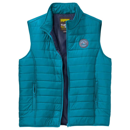 Pigeon Blue - Front - Atlas For Men Mens Water Repellent Padded Gilet