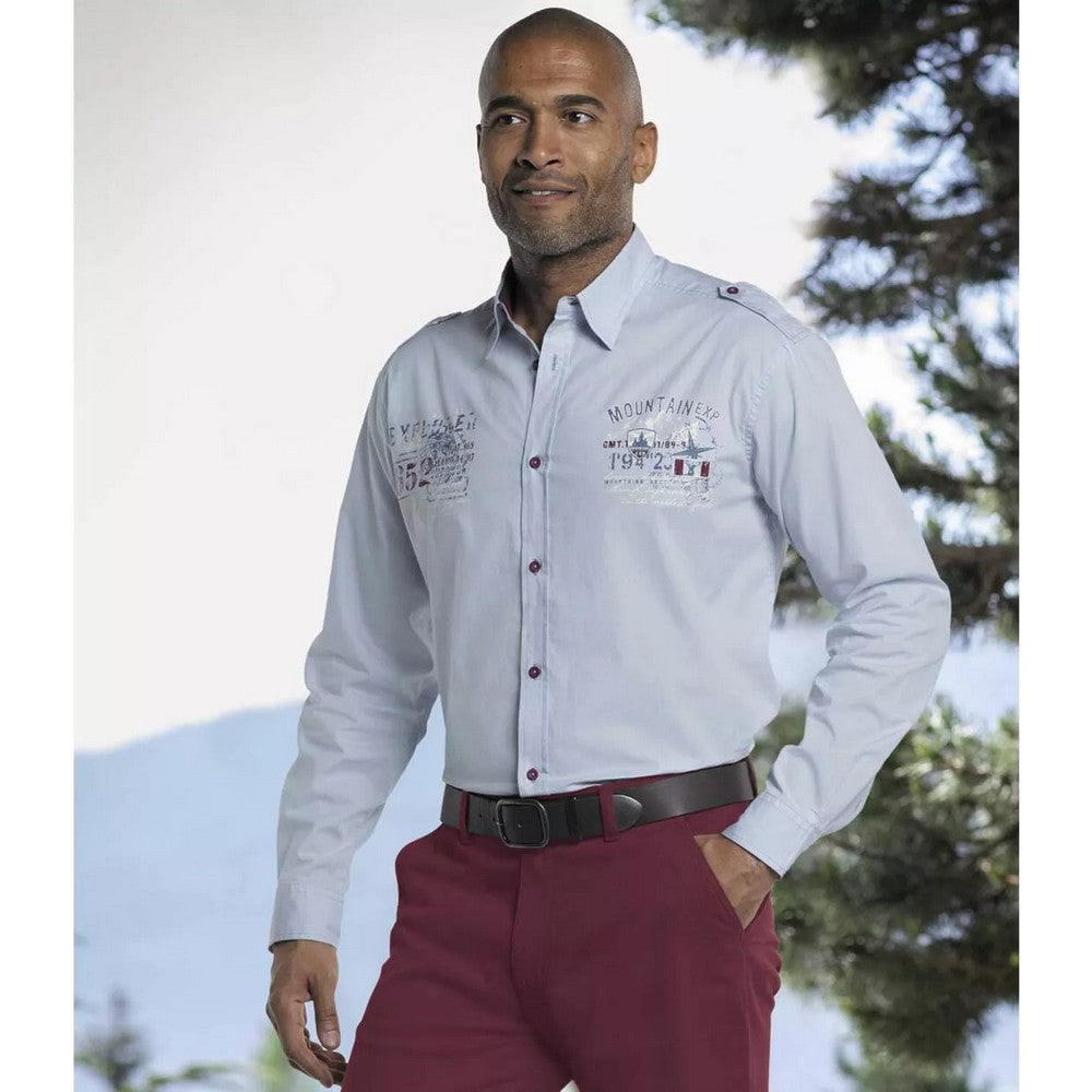 Sky Blue - Lifestyle - Atlas For Men Mens Pilot Shirt