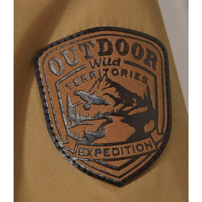 Ochre - Side - Atlas For Men Mens High Protection Water Repellent Parka