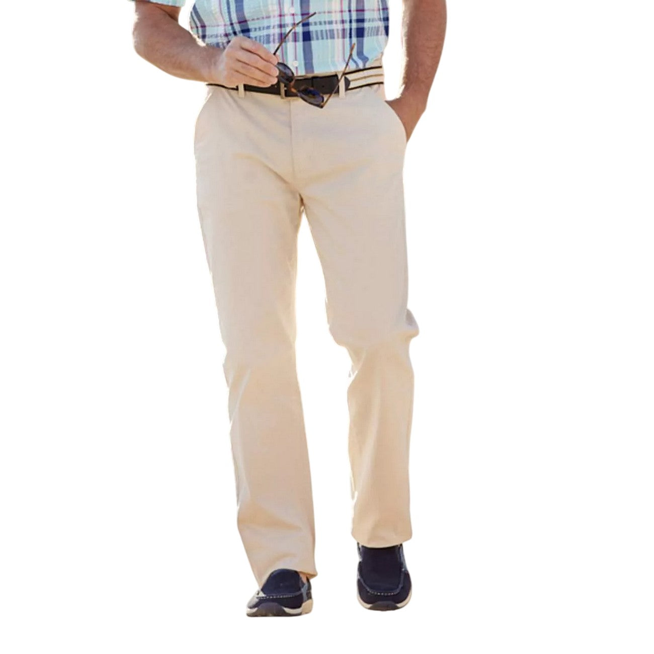 Beige - Side - Atlas For Men Mens Chinos
