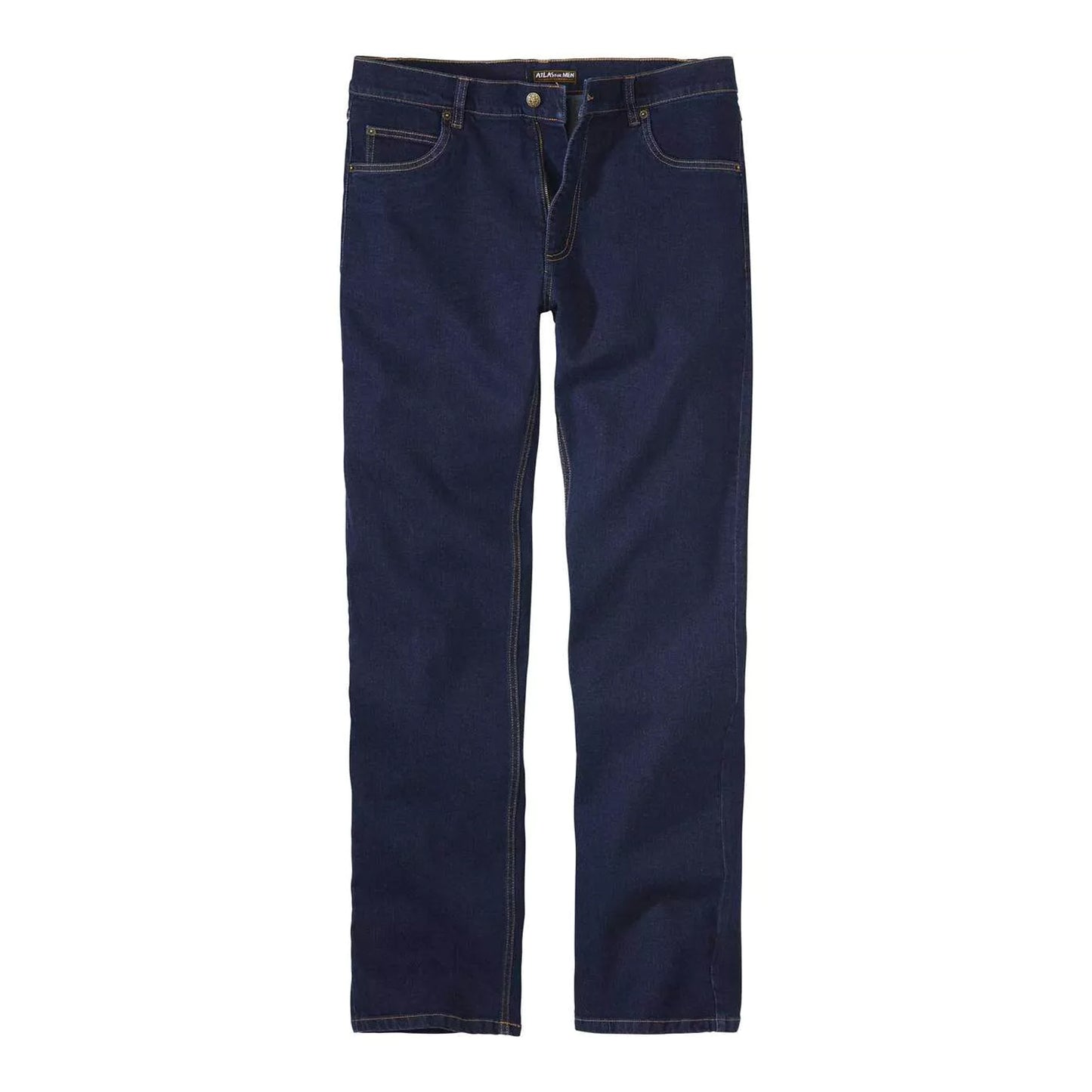 Raw - Front - Atlas For Men Mens Stretch Regular Jeans