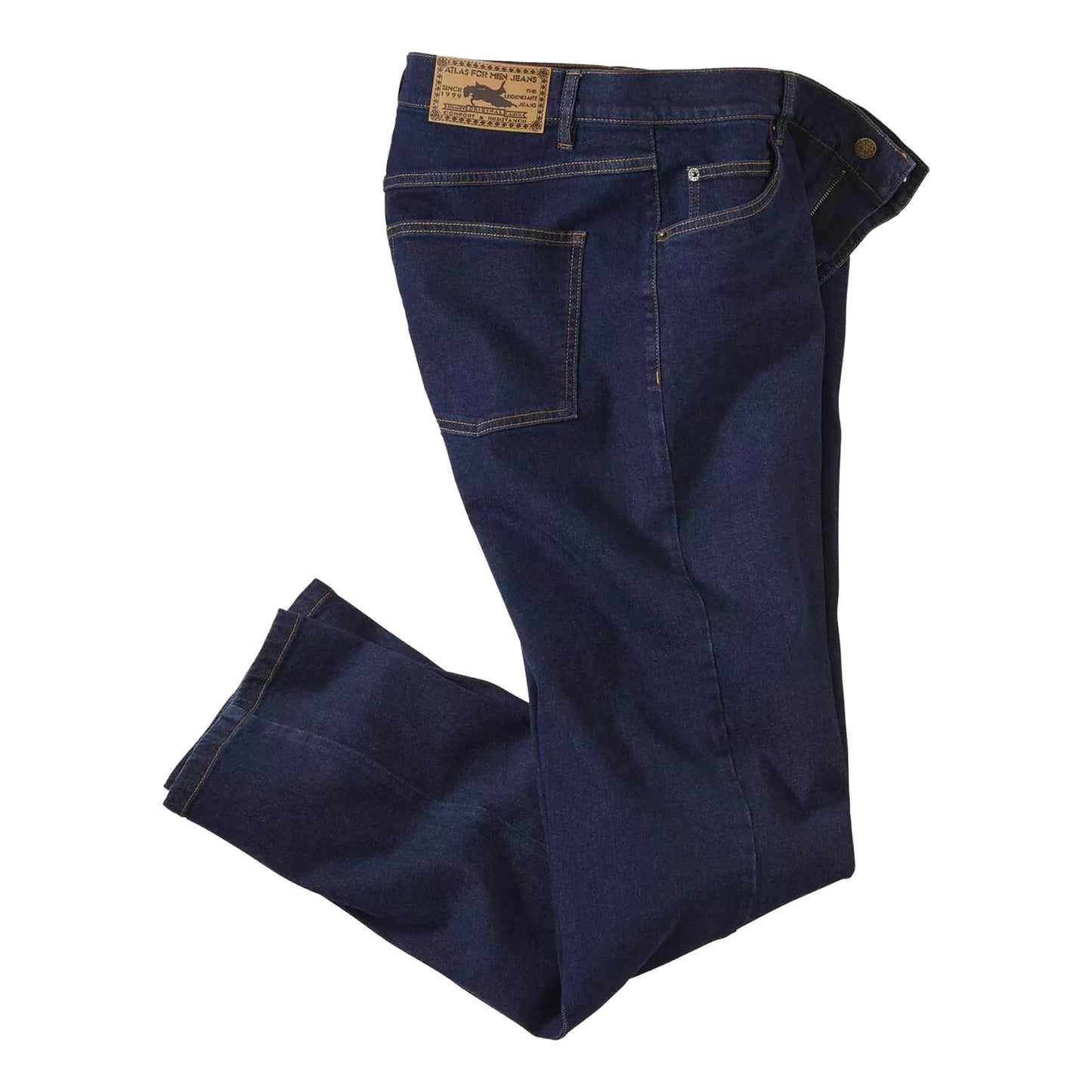 Raw - Side - Atlas For Men Mens Stretch Regular Jeans